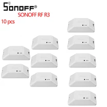 2/4/6/10 шт. Sonoff RF R3 433 МГц RF интеллектуальная беспроводная(Wi-Fi) задержка переключения переключатель умный дом пульт дистанционного управления световой контроллер через приложение eWeLink работает с Amazon Alexa