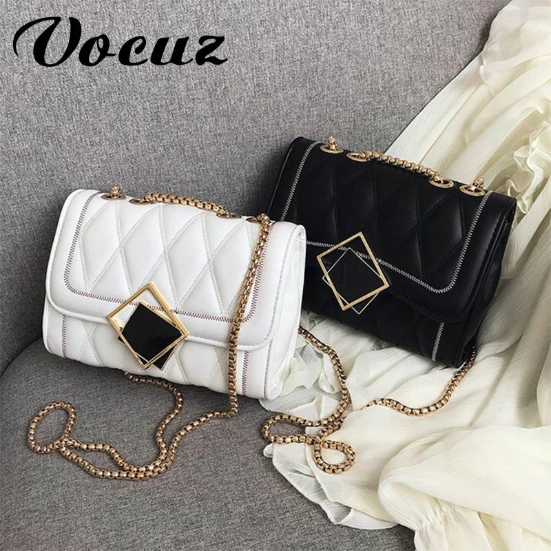 

VOCUZ bag women Fashion literature and art small fresh PU small square flip bag student big mobile phone bag 2020 bags for women