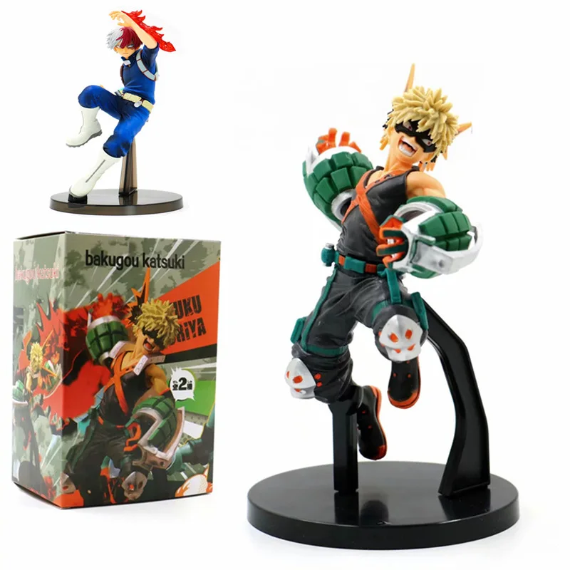 

boku no hero academia Midoriya Izuku deku Action Figure Anime my hero academy bakugou katsuki Todoroki pvc Model toys 16-19cm