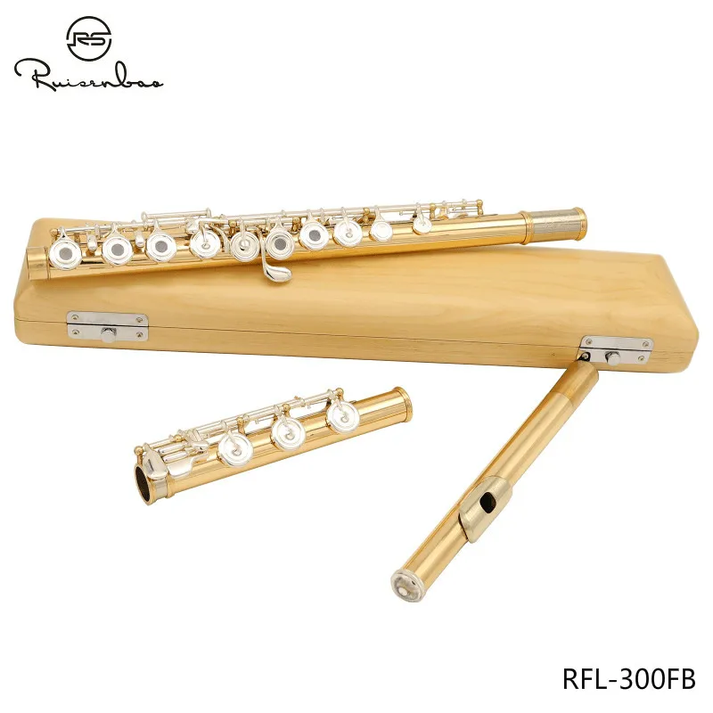 Highend Reisenberg flute French style silver plating keys 85 gold and