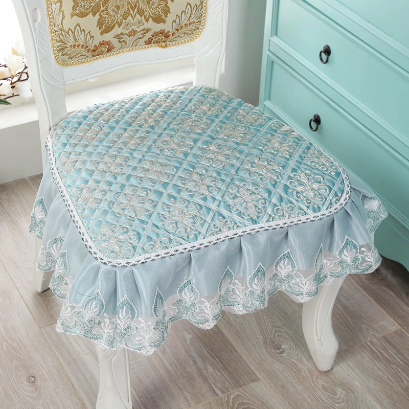 Современные тканевые Нескользящие Coussins Нескользящие подушки сиденья Decorativos Para дивана декор дома не садится, стол обеденный стул подушка - Цвет: G   2pcs