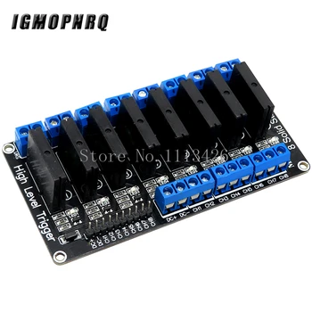 

1pcs 8 Channel 5V DC Relay Module Solid State High Level SSR AVR DSP