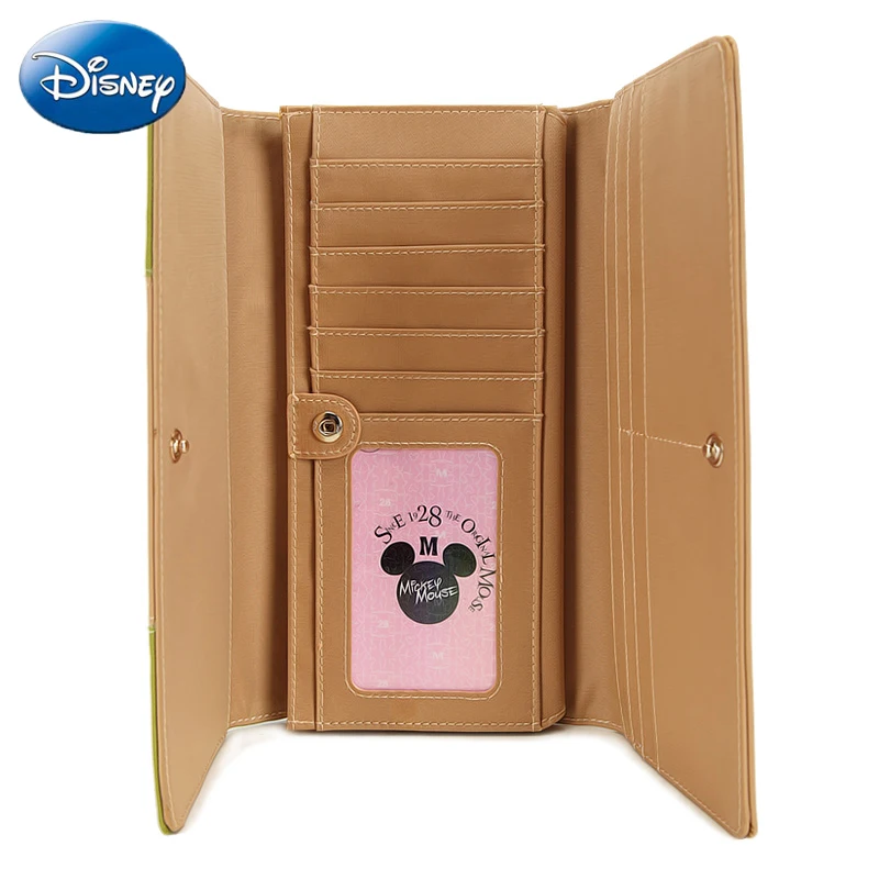 Подлинная сумка-кошелек disney, женская сумка на молнии, мультифункциональная Сумочка с Микки и Минни Маус, клатч для путешествий, водонепроницаемый чехол для мамы с отделением для карт