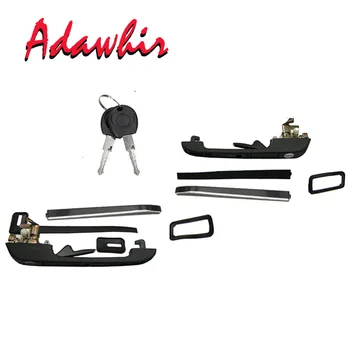 

2PCS 191898081 door handle for Volkswagen Golf MK2 with 2 identical keys