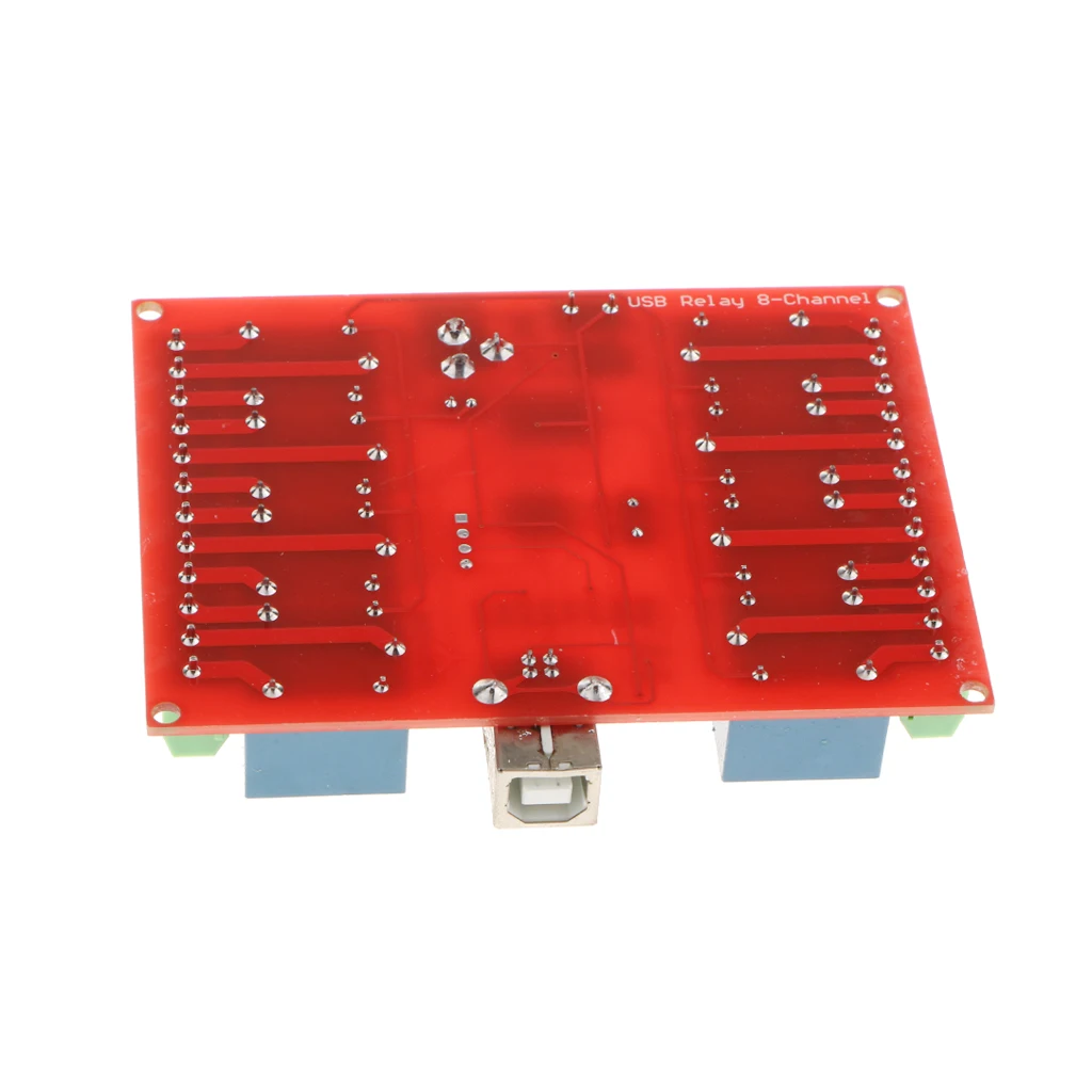 12V 8-канальный релейный модуль USB Управление переключатель PC интеллигентая(ый) Управление;