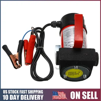 

1 Set Universal 50L/Min Electric Fuel Oil Pump Portable Car Diesel Transfer Pump 12V 175W For Pumping Oil/diesel/Kerosene/Water