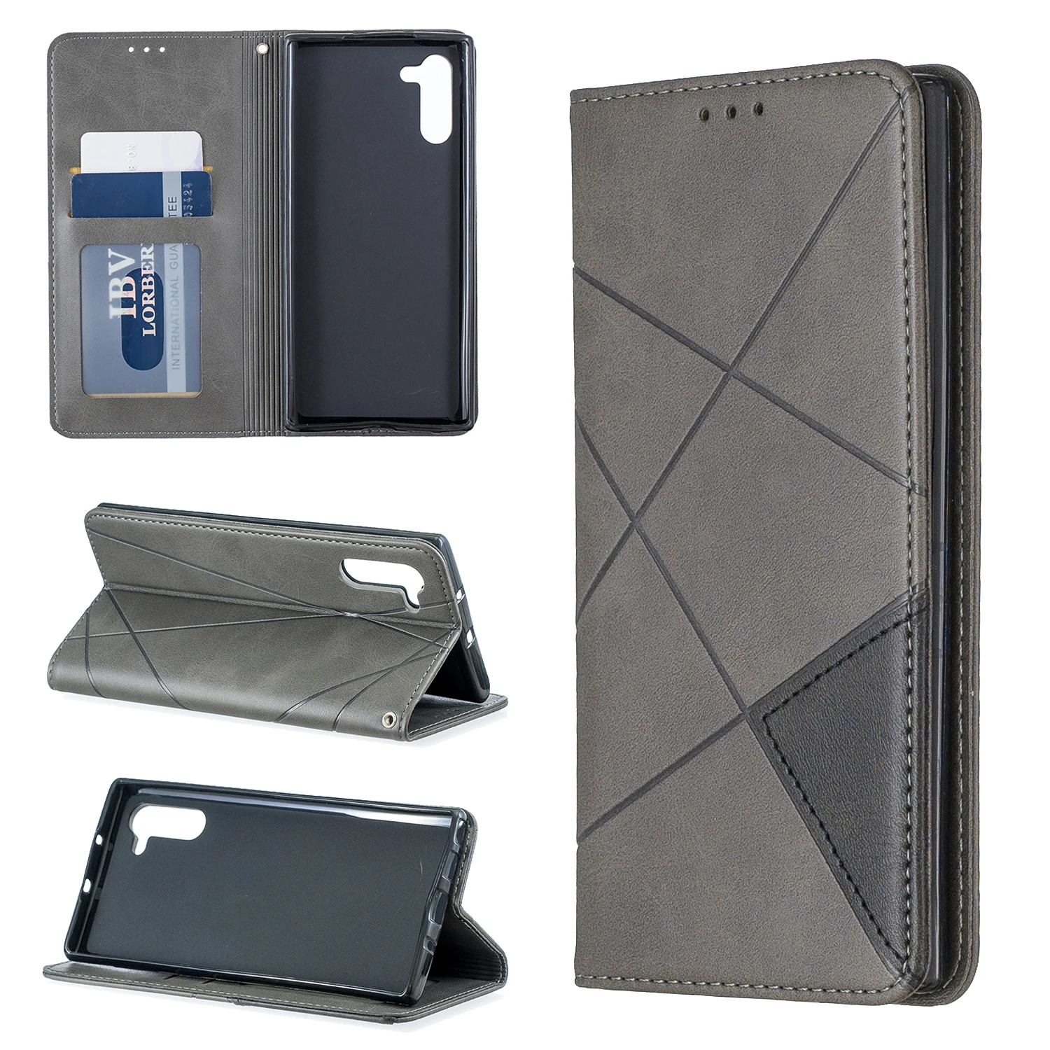 

Wallet Case For Samsung Galaxy Note 10 Case Luxury PU Leather Magnetic Flip Cover for Samsung Galaxy Note 10 Pro Phone Case