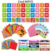 Early Education Calendar Hanging Bag Teaching Aid Calendar Pocket Chart Card Month Holiday Date Classroom Bedroom Learning Toys 4
