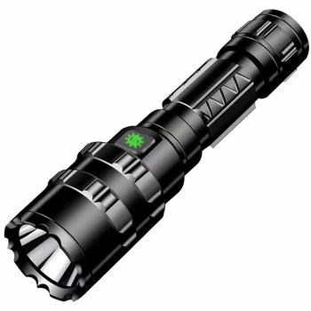 

BRELONG Rechargeable LED Flashlight, Waterproof Flashlight High Lumens Super Bright Pocket Size, 5 Modes
