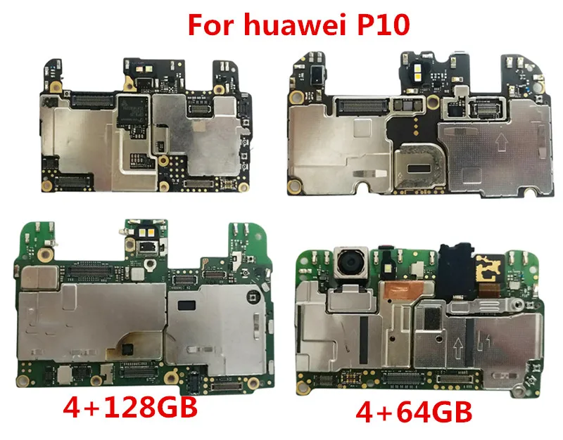 Полный работает разблокированный для huawei p10 4+ 64 Гб 4+ 128 Гб материнская плата для huawei p10 материнская плата логическая материнская плата мама схема Boa