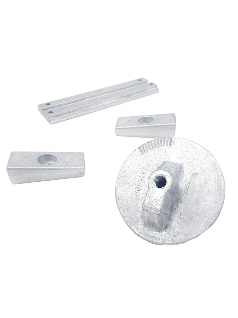 Aluminum Anode Kit for Mercury 75 80 90 100 115HP, CMM75115KITA with Part Numbers 818298, 31640, and 826134