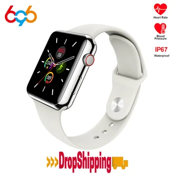 

Smart Watch Series 5 Men Women Heart Rate Monitor Blood Pressure For Apple Phone Watch Full Touch Screen Waterproof SmartWatch