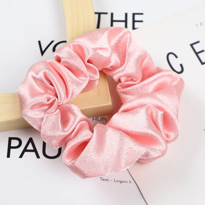 Luxurious Oversized Silk Scrunchies - Elegant Hair Accessories