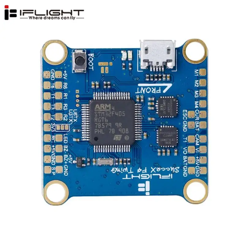 

30.5x30.5mm iFlight SucceX F4 TwinG Dual Tyro Flight Controller AIO OSD BEC Support SmartAudio for RC Drone FPV Racing Parts
