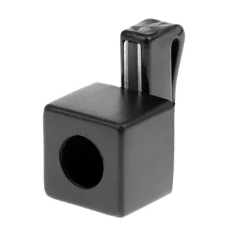 

Black Powder Accessories Billiards Cue Chalk Holder Snooker Mini Portable Pocket Magnetic Plastic Pool Belt Clip Tip