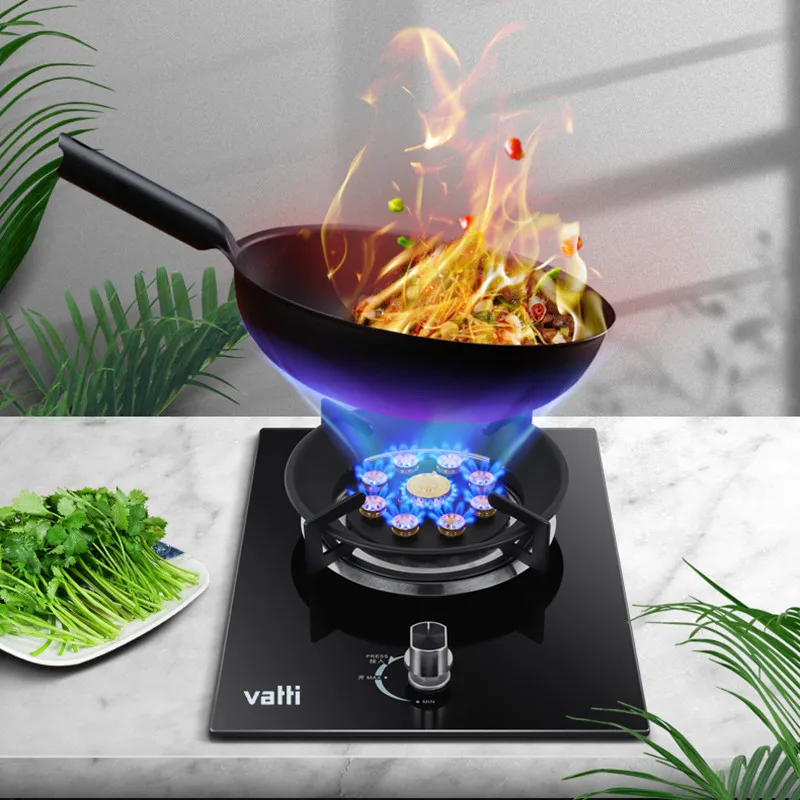 ：Huadi gas range single domestic liquefied natural desktop embedded energy saving fire