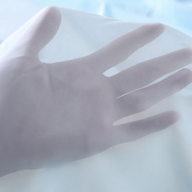 고품질 시폰 천, 조젯 거즈 패브릭 드레스 의상, 웨딩 배경 천, 무대 장식, 50*150cm