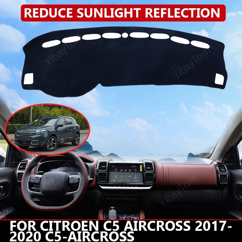 

Чехол для приборной панели автомобиля Citroen C5 Aircross 2017-2020