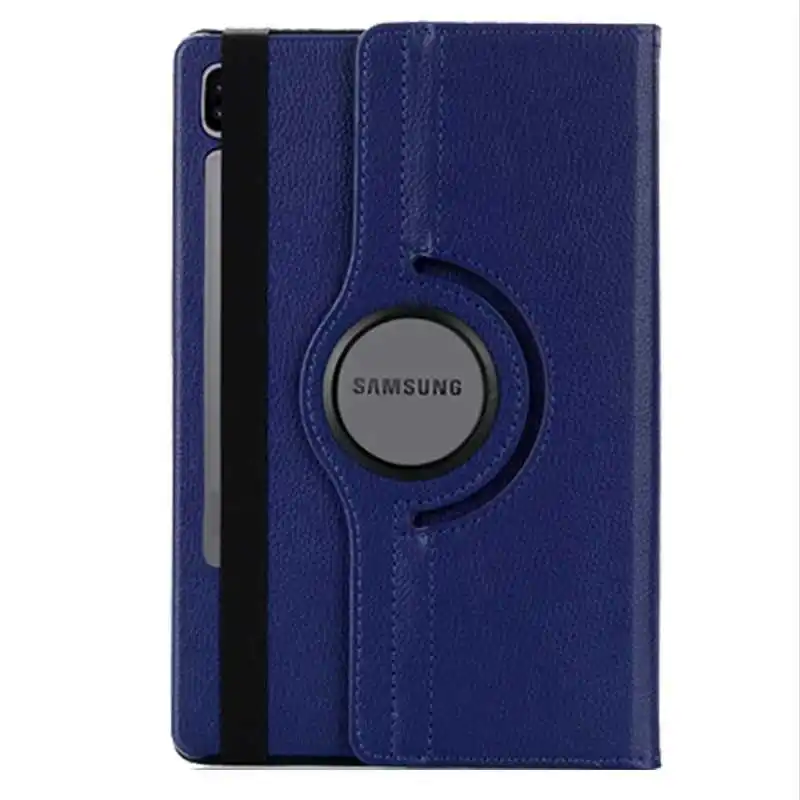 Mokoemi 360 Вращающийся Кожаный чехол-книжка с подставкой 10," для samsung Galaxy Tab S6, чехол для Galaxy Tab S6 T860 T865, чехол для планшета - Цвет: Blue