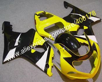 

For Suzuki K1 GSXR1000 2000 2001 2002 GSXR 1000 00 01 02 GSX-R1000 Yellow ABS Motorcycle Fairings (Injection molding)