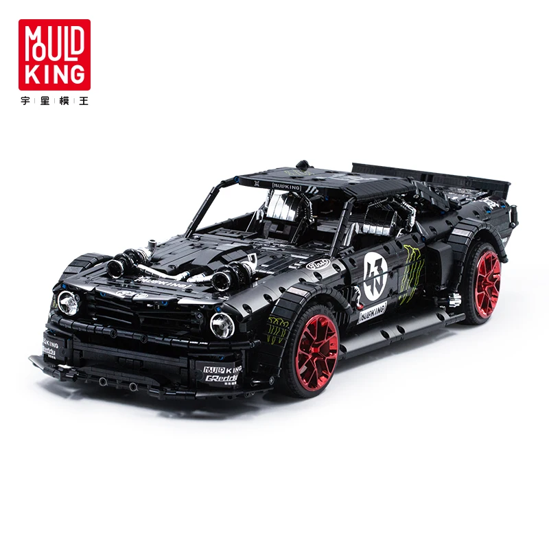 

IN Stock Compatible with Technic MOC-22970 Ford Mustang Hoonicorn RTR RC Car Model Kit Building Blocks Bricks DIY TOYS Fit 20102
