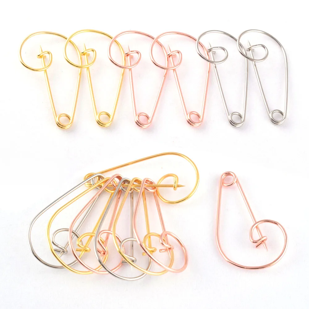 Spilla Da Balia Grande S Tag Pin S Spilla Da Balia In Metallo Di Medie Dimensioni 2.2 Pollici 3 Colori Spilla A Spirale Per Coperte Gonne Artigianato 