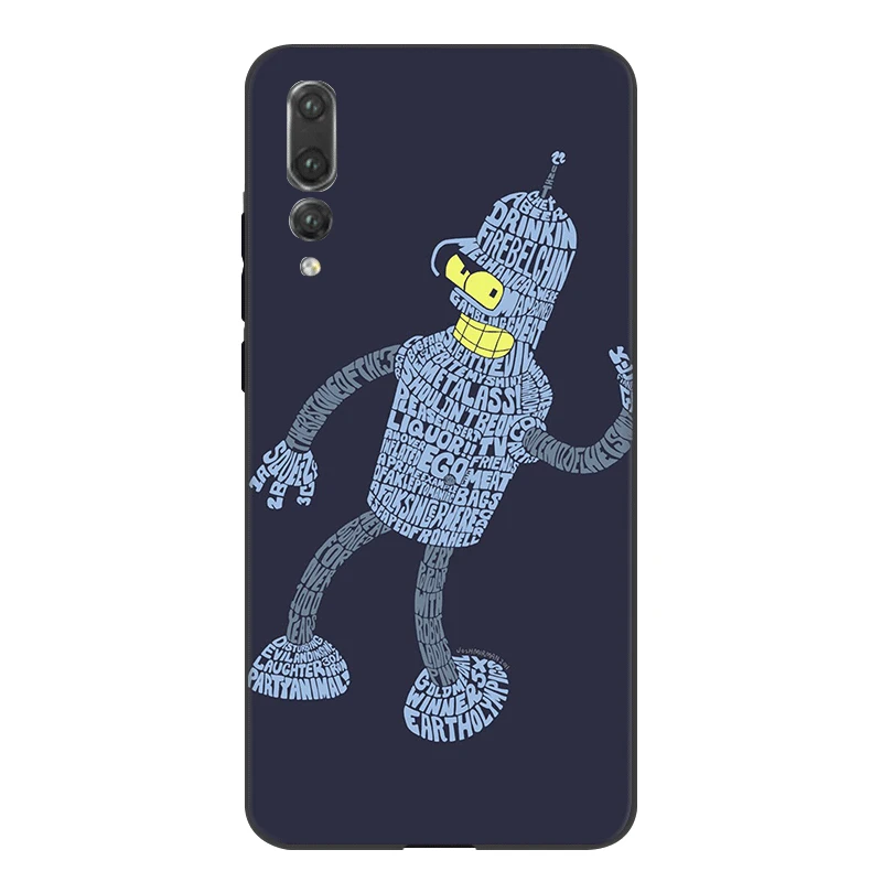 B11 Мобильный чехол для телефона для samsung S6 S7 край S8 S9 S10 S10E плюс M10 M20 M30 M40 Note 8 9 крышка Футурама Бендер прекрасный корпус - Цвет: B11