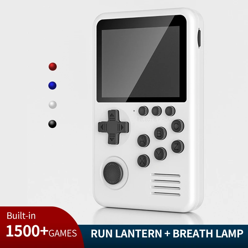 New Retro M3S Mini/TV Handheld Game Console Player 16-Bit 3.0-Inch Portable Video Game Console For Kids Gift Built-in 1500 Games