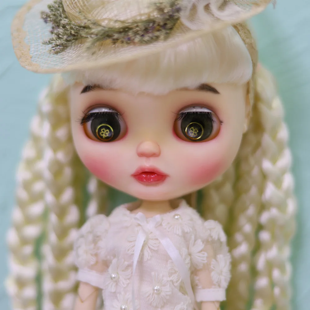 Кукла нео блайз NBL 1/6 BJD с матовым лицом шарнирная кукла большими глазами красивым