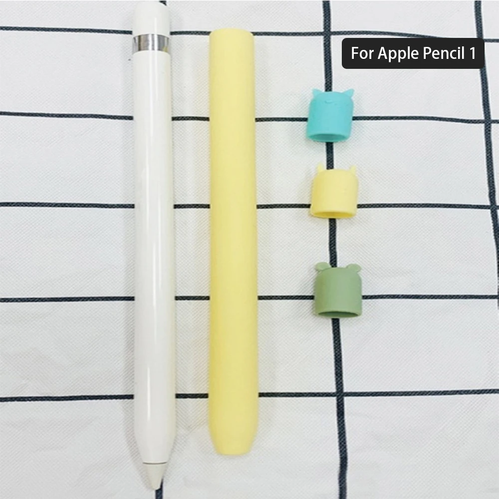 For Apple IPad Pencil 1 2 Pencil2 Tablet Touch Pen TPU Soft Silicone Protective Tip Cover Screen Stylus Anti-scratch Nib Case For Apple IPad Pencil 1 2 Pencil2 Tablet Touch Pen TPU Soft Silicone Protective Tip Cover Screen Stylus Anti-scratch Nib Case