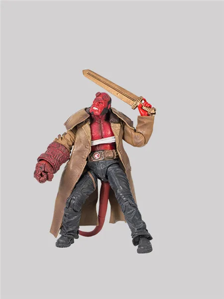 Диффузный динамический квадратный аниме Hellboy HELLBOY 6-дюймовый 2-го поколения C-Mobile статуэтка в штучной упаковке Гараж Комплект