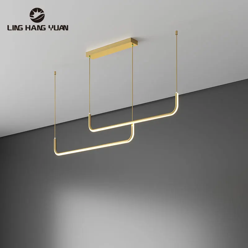 

Led Chandelier Lustre Black&Gold Modern Home Chandelier Lighting for Kitchen Dining orom Hanging Lamp Living room 150cm 120cm