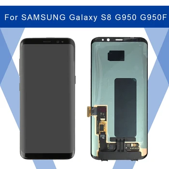 

For SAMSUNG Galaxy S8 G950 G950F LCD AMOLED screen Display Screen+Touch Panel Digitizer Assembly For SAMSUNG Display Original