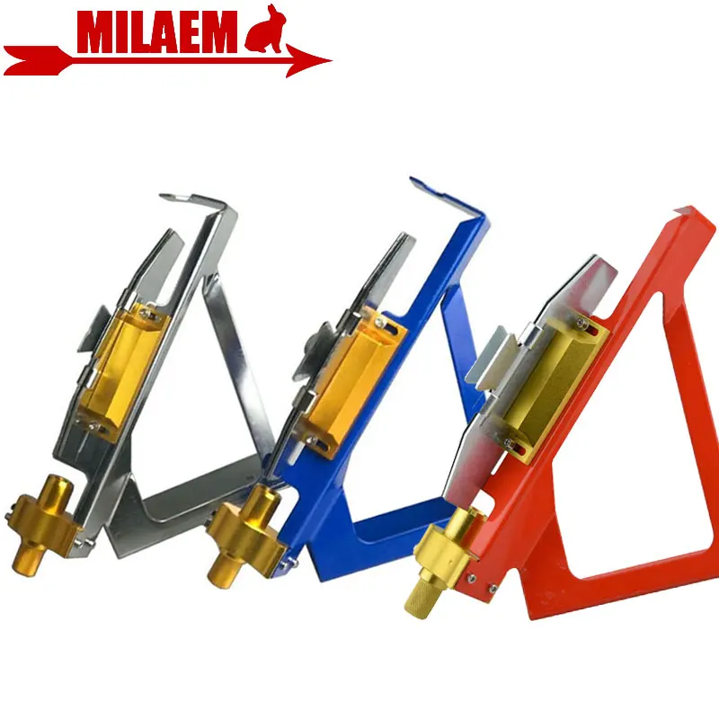

Archery Arrow Fletching Jig Adjustable Jig Metal DIY Stick Feathers Tool Compound Recurve Bow Arrow Feathers Hunting Accessories