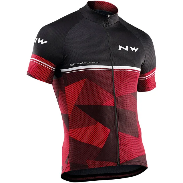 NW Northwave мужские велосипедные Трикотажные изделия с коротким рукавом велосипедные рубашки MTB велосипедные джерсы одежда велосипедная Ropa Maillot Ciclismo - Цвет: shirts 14