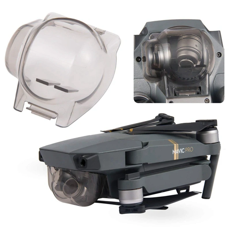 Розничная для DJI Mavic Pro/Platinum карданный замок охранная Камера Протектор транспорт фиксированная крышка объектива аксессуары(прозрачный серый