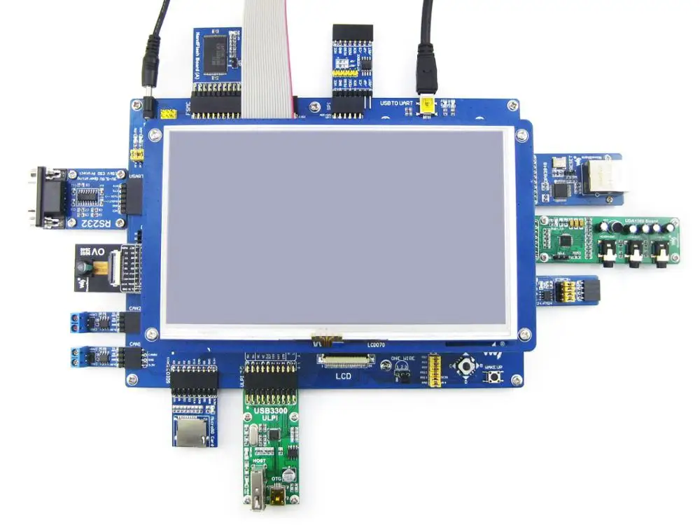 Плата разработки STM32 плата для STM32F429I MCU STM32F429IGT6 ARM Cortex M4 + 7 дюймовый сенсорный ЖК