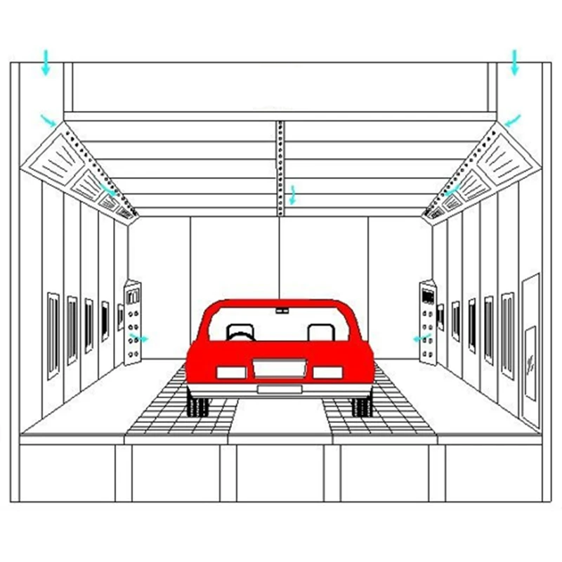 Paint Oven Vehicle Baking Room Spray Booth images - 6