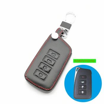 

Leather Car Key Cover Case For Lexus NX GS RX IS ES GX LX RC 200 250 350 LS 450H 300H Key Case Keychain Keyring Accessories