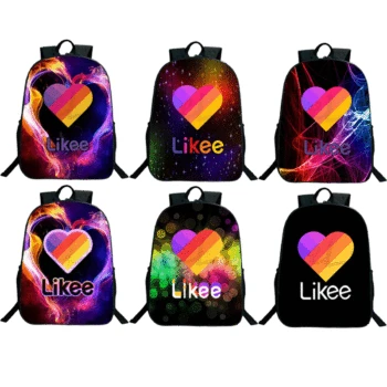 

Likee App Like Backpack Likee Video Bag Daily Backpack Travel Backpack Girls School Bags School Shoulders Bag Daily Backpack