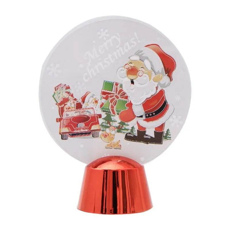 New Christmas Decorations Led Table 3D Night Light Lamp Colorful Gift For Baby Room - Цвет: 2