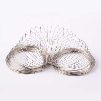 

100 Loops Steel Coil Memory Wire Beading Wire 2-1/2" (65mm) for Bracelet Making