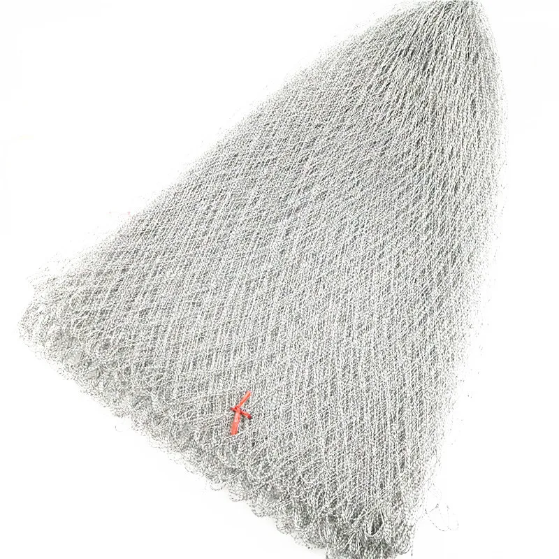 Diâmetro 40 cm/50 cm dobrável cabeça de rede de desembarque pesca mão rede brail net sem liga alumínio anel pesca equipamento