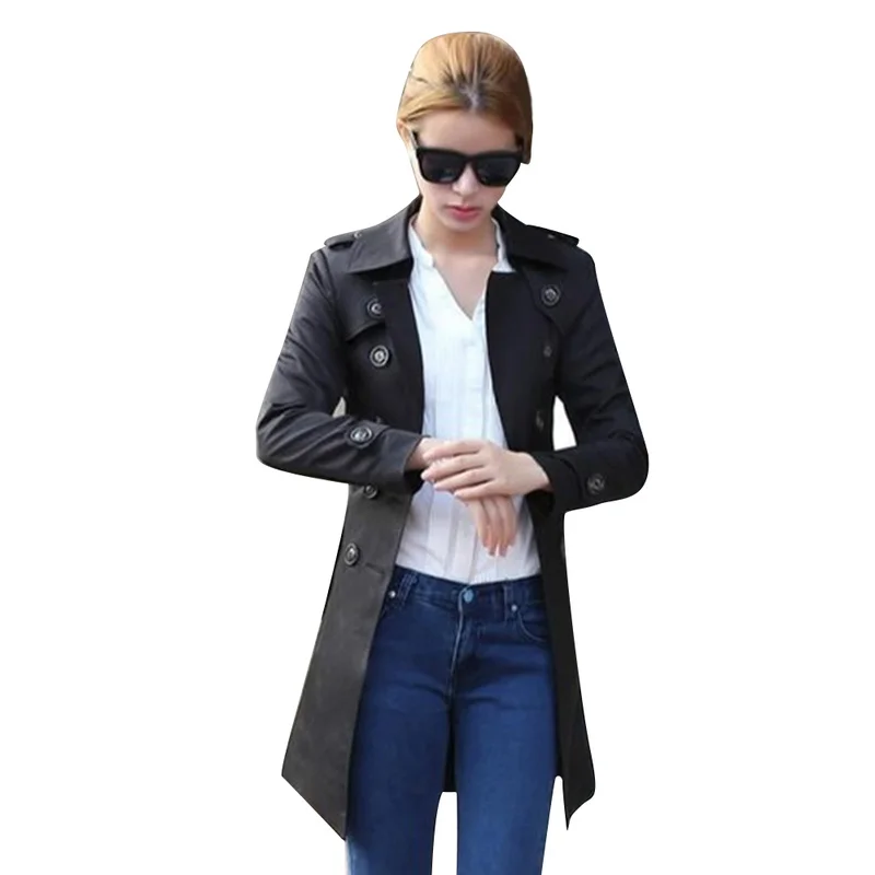 

Women's Coat Belt Long Trench Coat Trench Coat for Women Long Sleeve Women Clothes Loose Plus Size Parka Korean Fashion Clothing