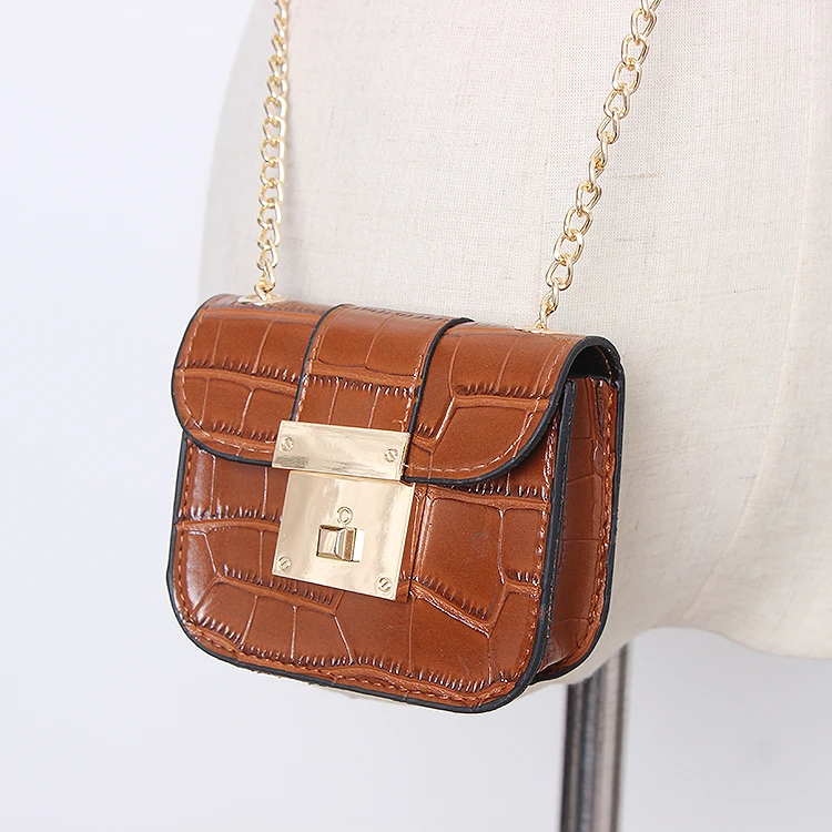 2019 Осенняя Женская мини-сумка на пояс с клапаном из искусственной кожи, сумка для монет, женская уличная длинная сумка на цепочке