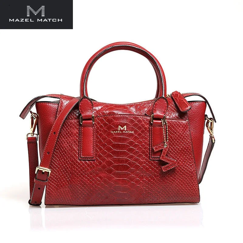 Модная фирменная сумка натуральная кожа Для женщин Сумочка под змеиную кожу