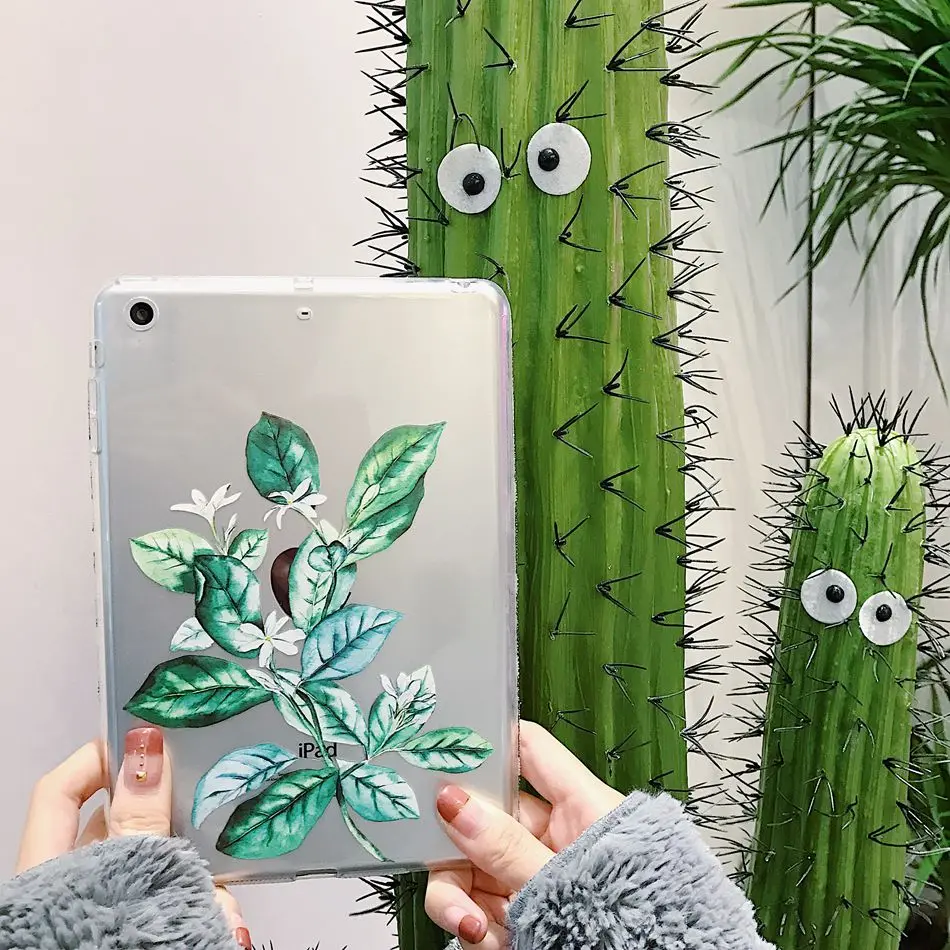 Axbety для iPad Air 2 Чехол с милым мультяшным рисунком Прозрачный чехол 6-го поколения