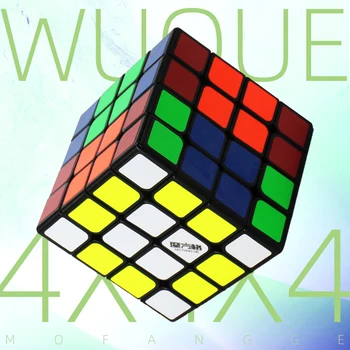 

Mofangge Wuque 4x4x4 Speed Magic Cube Speed Puzzle 62mm 4x4 Competition Cubes Toys WCA Championsh Strickerless
