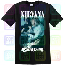 Винтаж Редкие 90 s NIRVANA NEVERMIND TOUR футболка Размеры S-2XL Репринт