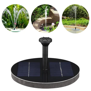 

1.6 W Solar Water Pump with LED Lights Watering Outdoor Submersible Pump for Pond Spout Pool